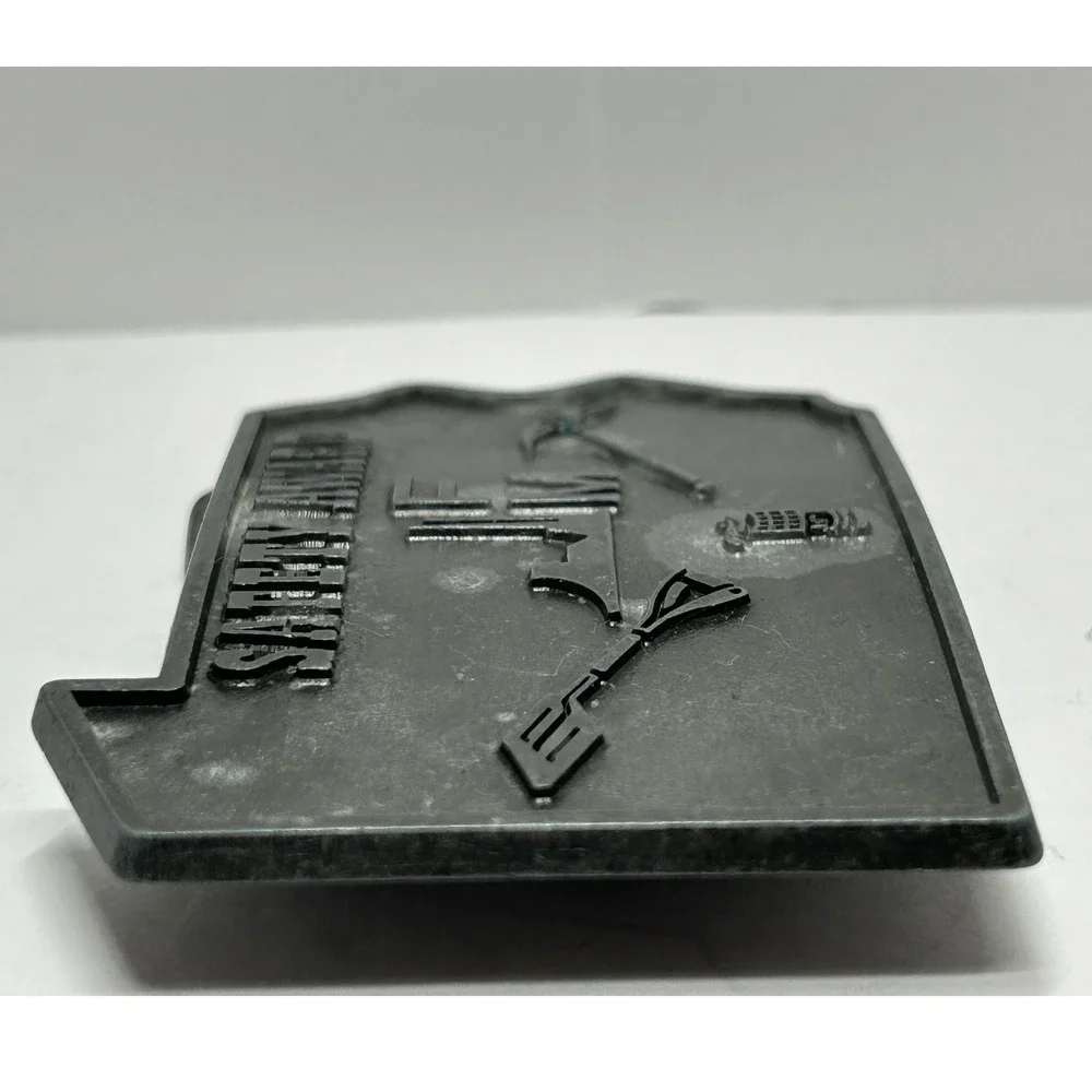 Pennsylvania State‎ Shape Safety Award Belt Buckle Industrial Mining
